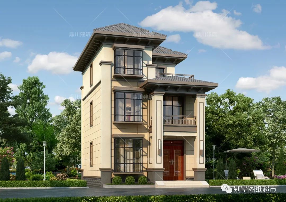 超小开间面宽最小仅4.5米，6款农村别墅，小户型也有大幸福