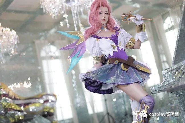 |cos：英雄联盟萨勒芬妮星籁歌姬cos正片