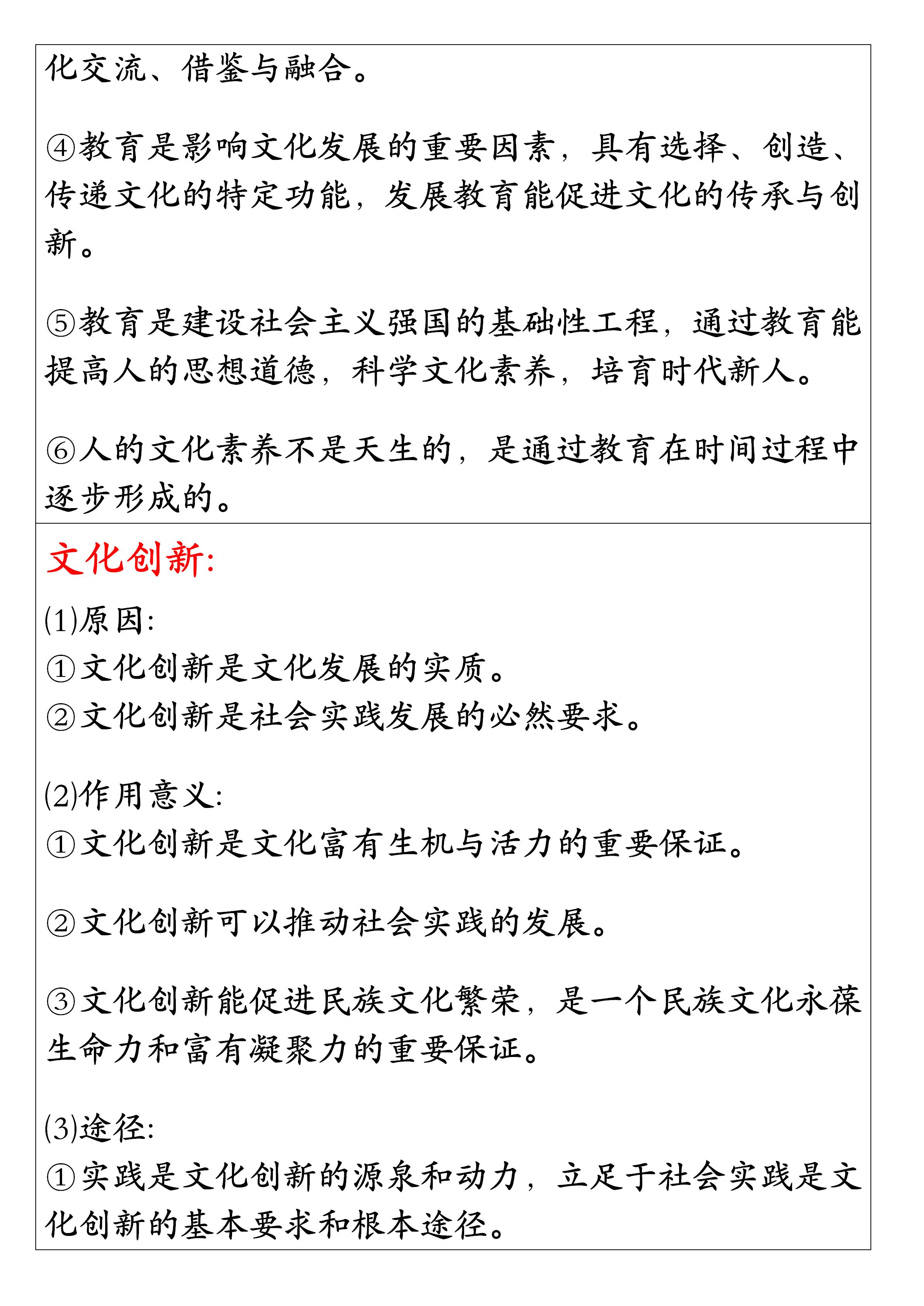 |高中政治：高考复习冲刺模板，照着学，弯道超车不止一辆