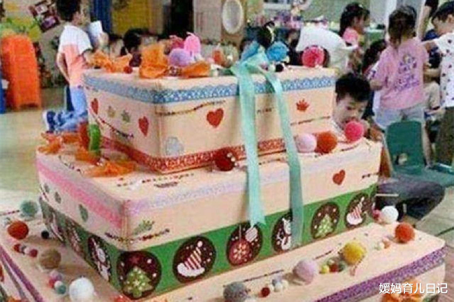 媛妈育儿日记|神烦把蛋糕带去幼儿园过生日：宝妈一个吐槽帖，收获众多家长共鸣
