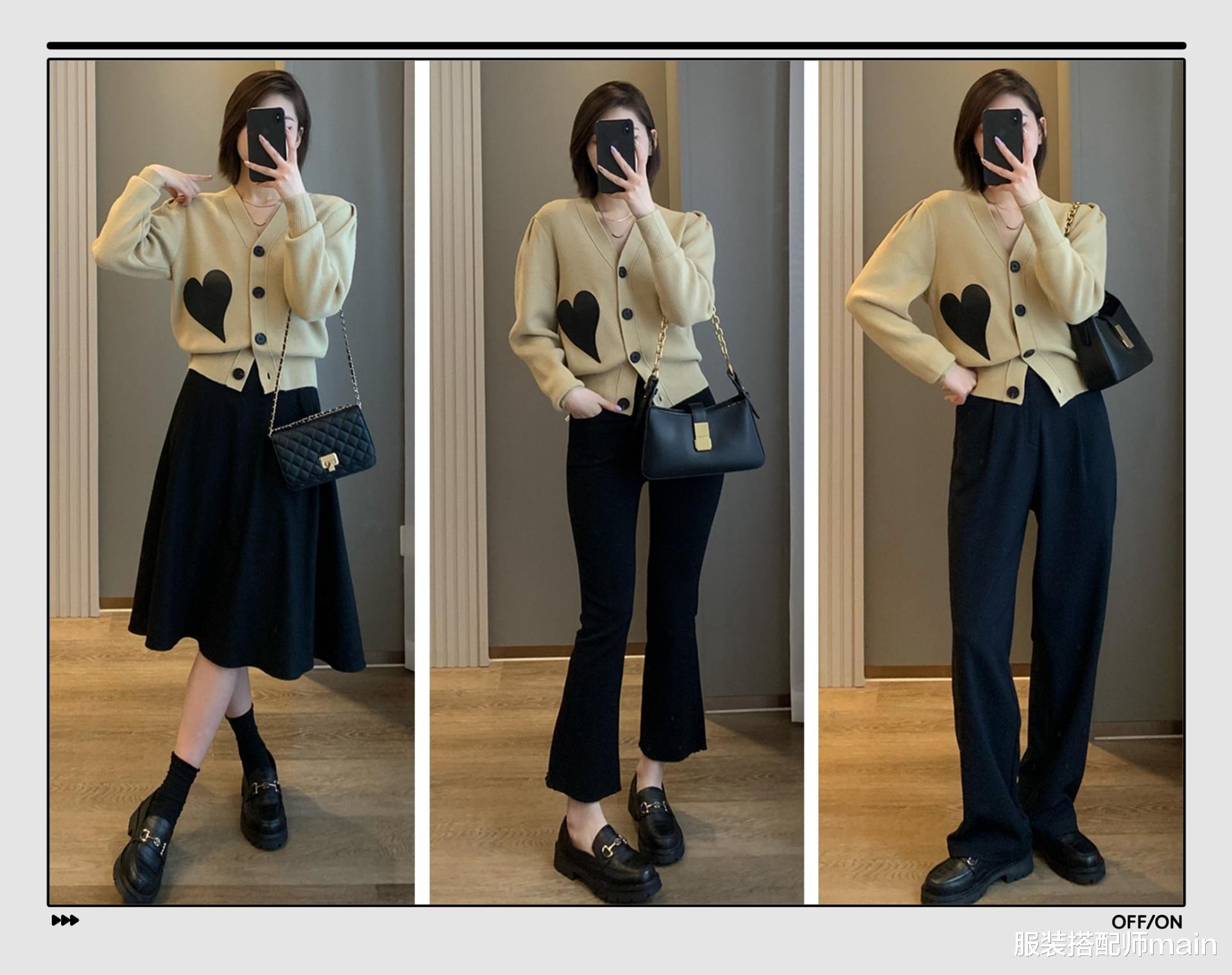 服装搭配师main 大骨架女生秋季该怎么穿？3种搭配思路，扬长避短穿出高级感