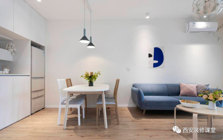 |90㎡不吊顶不要造型,小两口务实新家