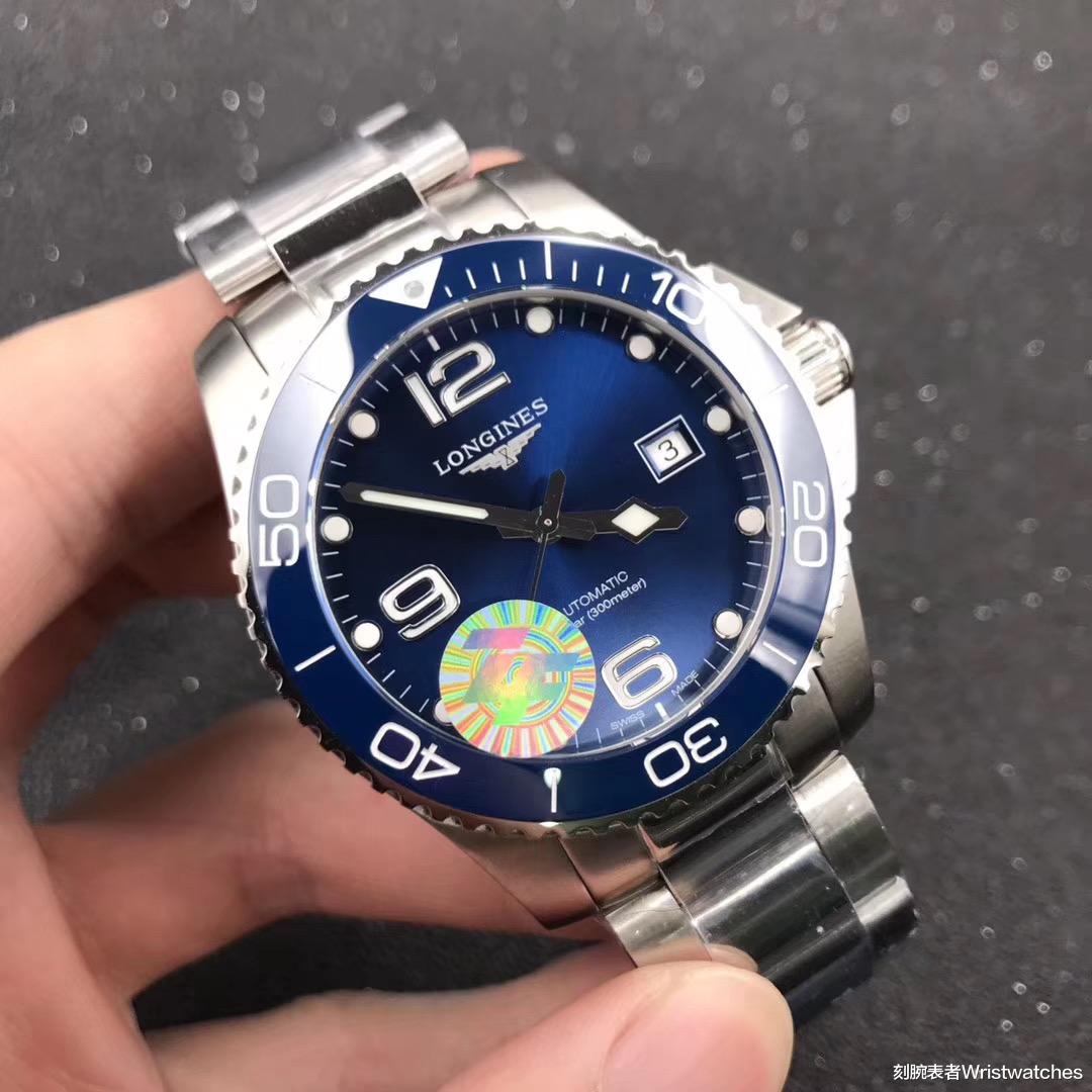 刻腕表者Wristwatches|ZF厂浪琴康卡斯解析—ZF康卡斯蓝盘胶带款的细节工艺怎么样？