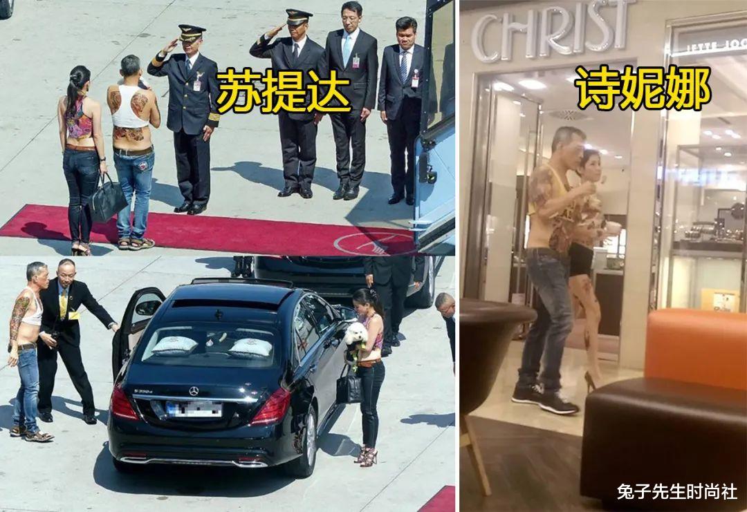 泰国|苏提达私下照片被曝，用手拍泰王的臂膀，两人的关系还真“铁”！