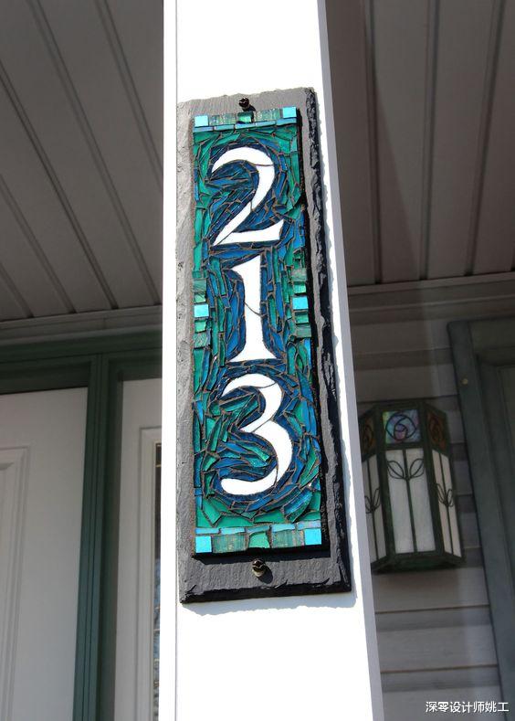 |碎瓷砖还能这么用,翻新桌面、装点院墙,自成一道美丽的风景线