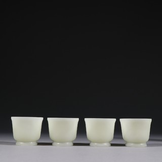 和田玉籽料|清乾隆 和田玉籽料刻诗文一套