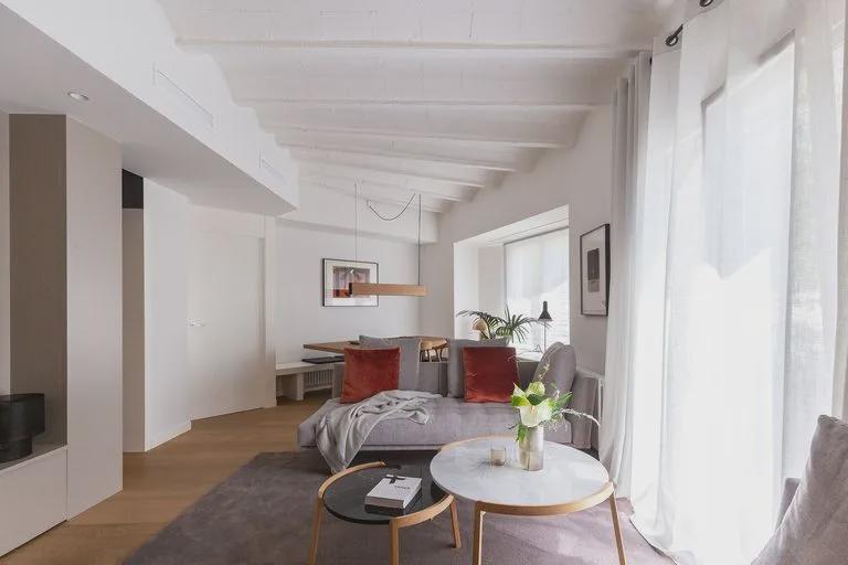 房子不一定方正才好,他家108㎡敞亮通透,靠不规则墙面顺势布局