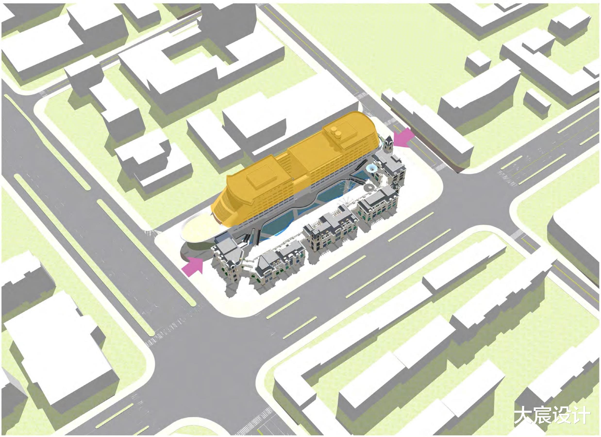 大宸设计：商住综合体设计·灵山龙胤城·昊成新天地