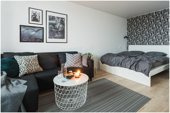 微波炉|90后夫妻晒36㎡小屋内部照，虽然不豪华，但进屋就让人酸了，超美