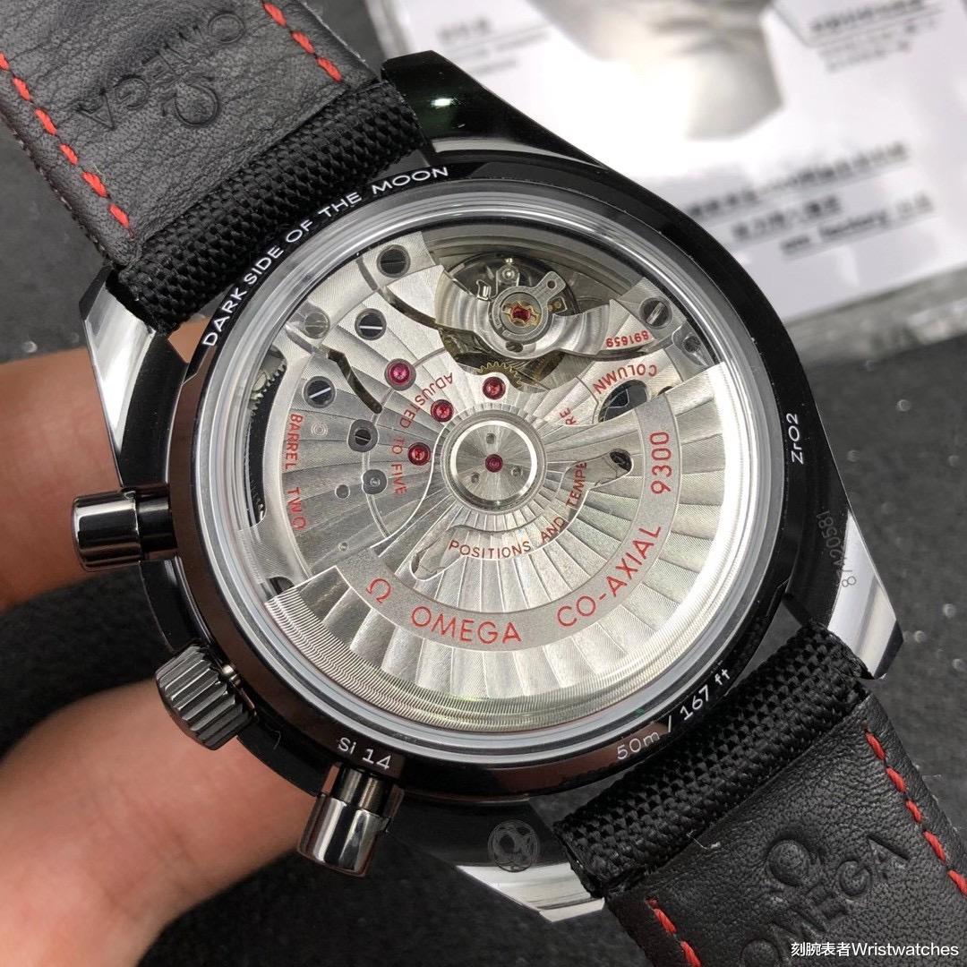 刻腕表者Wristwatches|OM厂欧米茄超霸月之暗面9300机芯做工值得入手吗?