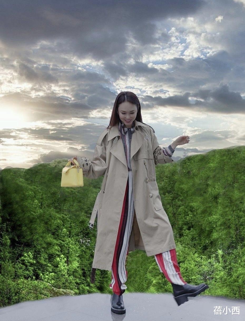 吴昕|范文芳走红毯这么“风骚”,穿黑色薄纱裙配红唇,换个风格变化大