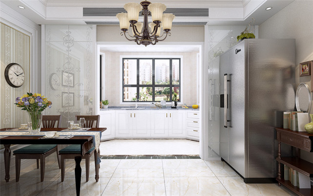 |150平现代三居室将走道做成u型墙体，到处都是收纳