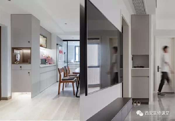 鞋柜无把手，咋开门？