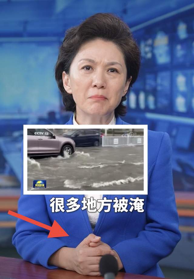海霞|央视主持人海霞为家乡加油，眼中含泪几度哽咽，面容憔悴难掩老态