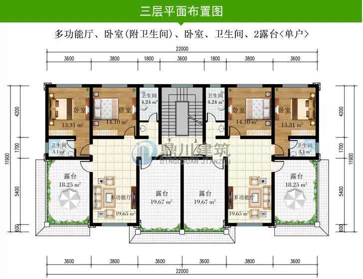 |5款农村双拼别墅，气派非凡，两兄弟建在农村低调而舒适