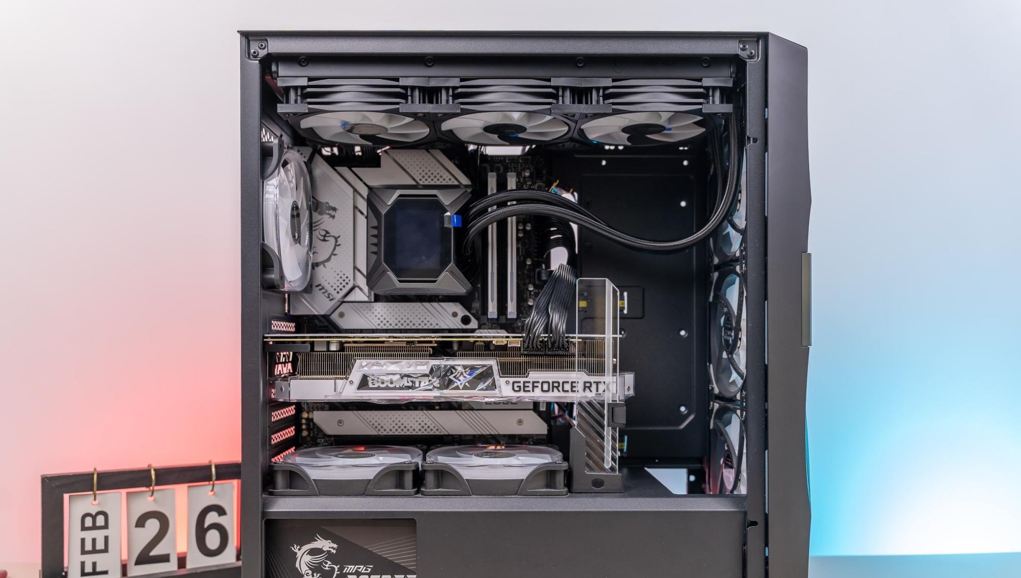 CPU|外观精致漂亮,性能非常强大、微星寒霜K360一体式水冷散热 评测