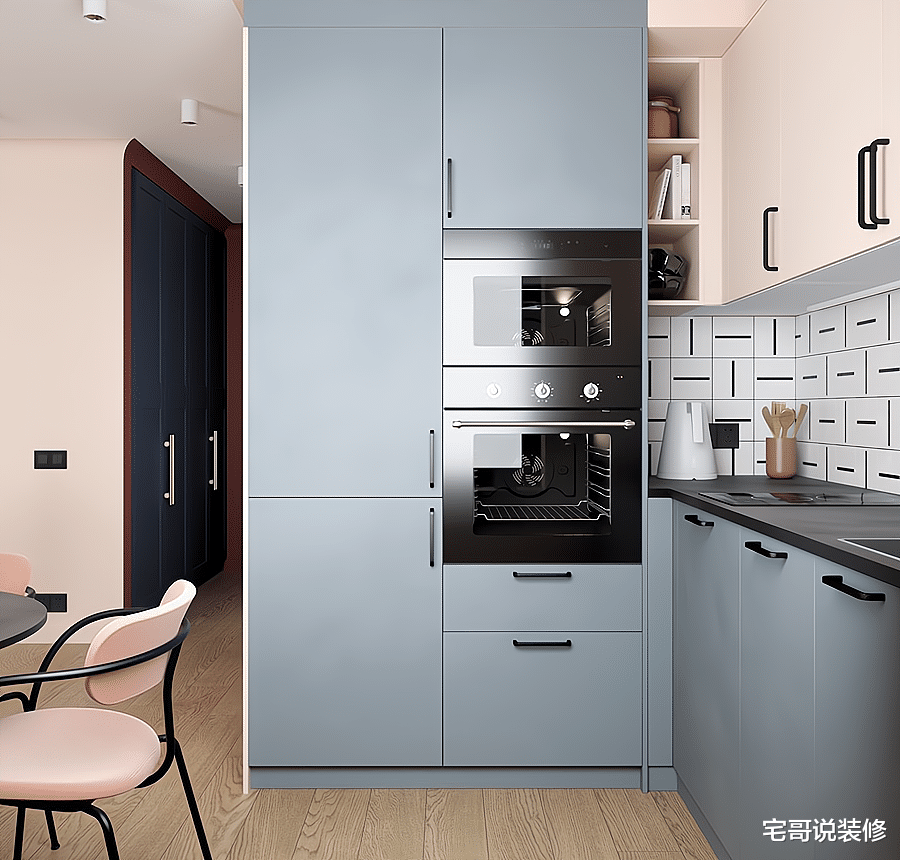 单亲妈妈和8岁女儿住35㎡公寓,室内配色让人赏心悦目,时尚又温馨