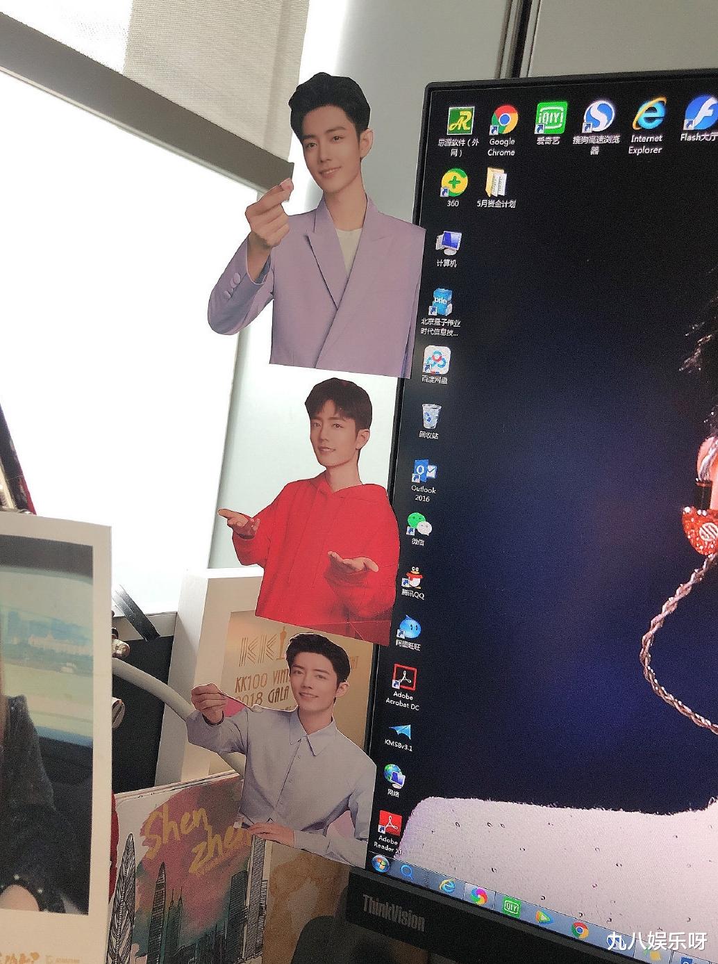 肖战|代言商宠肖战到什么程度？线下地广屏不算什么，工作区立牌才是真爱