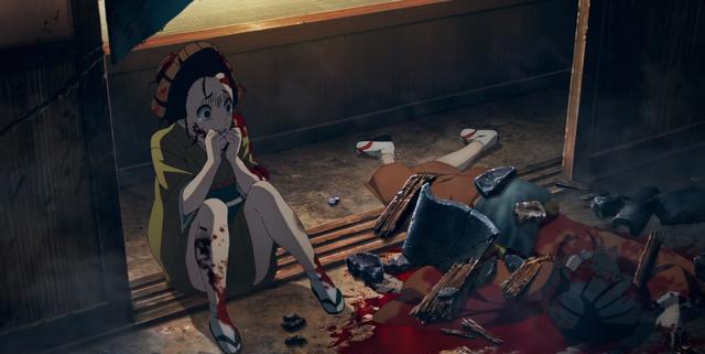 炭治郎|鬼灭之刃:炭治郎血怒,眼睛一红,继国缘一附身,差点就杀了堕姬