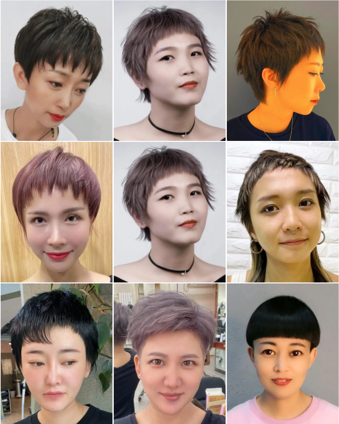 镜子发型|100多款新时尚发型，想剪想烫想染任你选，款款都是高颜值