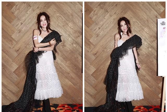 波波的时尚 温碧霞真像是吃了“防腐剂”，状态还很年轻，穿波点裙魅力不减