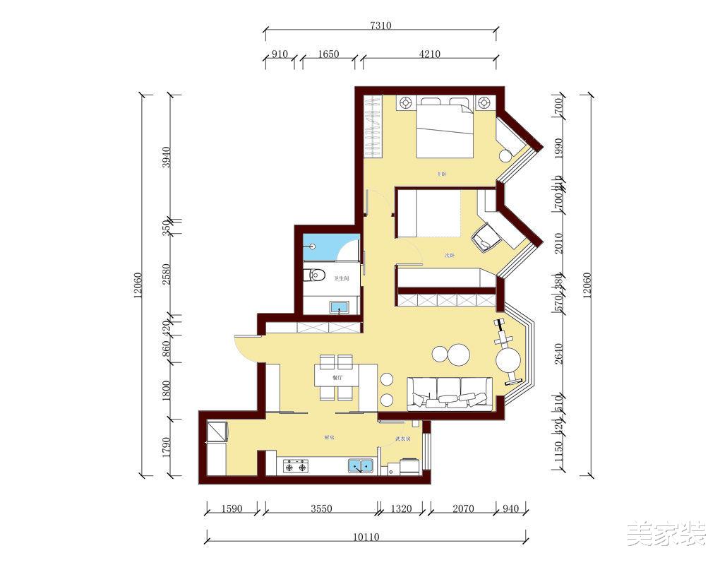 黑白灰也可以很时尚，看海归小夫妻的家，如何展现简约的美感