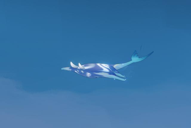 原神|原神坐骑系统预热?会飞体型大,这不就是飞行坐骑?送两个观测点