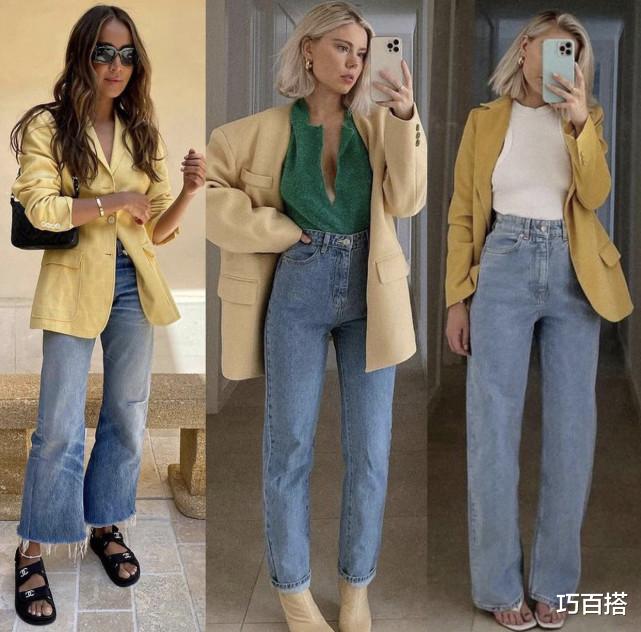 巧百搭|时尚潮人都爱西装外套+牛仔裤,简单却不失街头风,越穿越心动