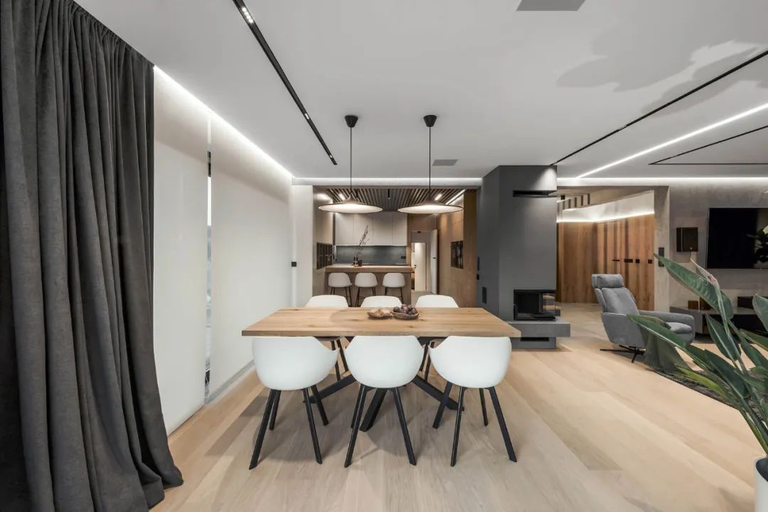 |400㎡雅致公寓,满满的白领风范,化繁为简,高级感已经藏不住了