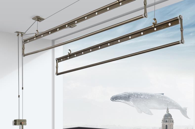 安装电动晾衣架,有4个问题先弄清楚,还要对比另外4种晾衣架