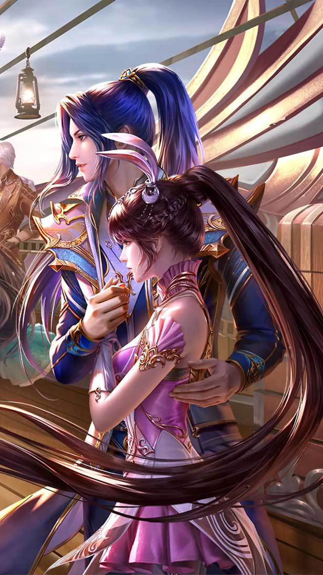 同人|斗罗大陆动画同人壁纸 | 这大概就是爱情最美好的样子！