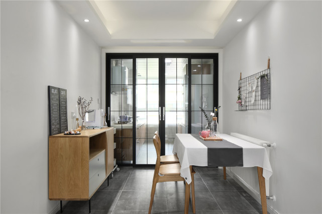 背景墙|100平北欧风二居室，简洁大方且空间更为整体，美观性也不逊色