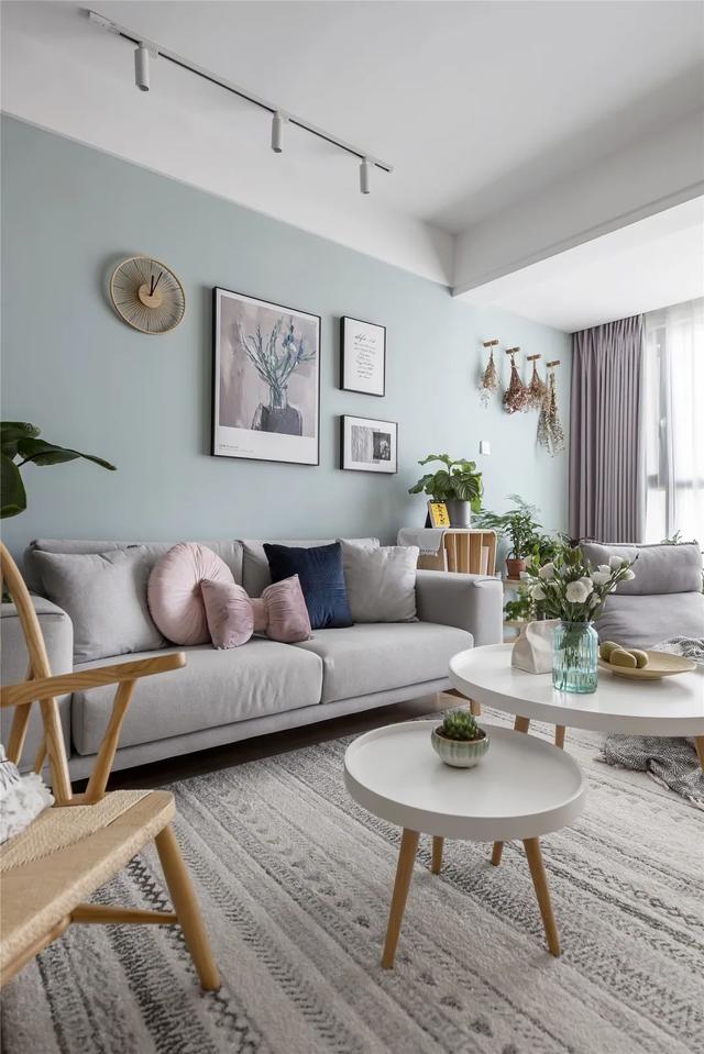 |懂生活的小两口！92㎡北欧，清新自然原木色，营造舒适人文居