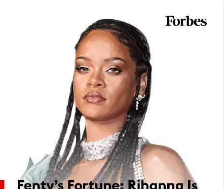 长脖子爸比说|32岁蕾哈娜成为全球最富女歌手,身价高达109亿,上福布斯富豪榜