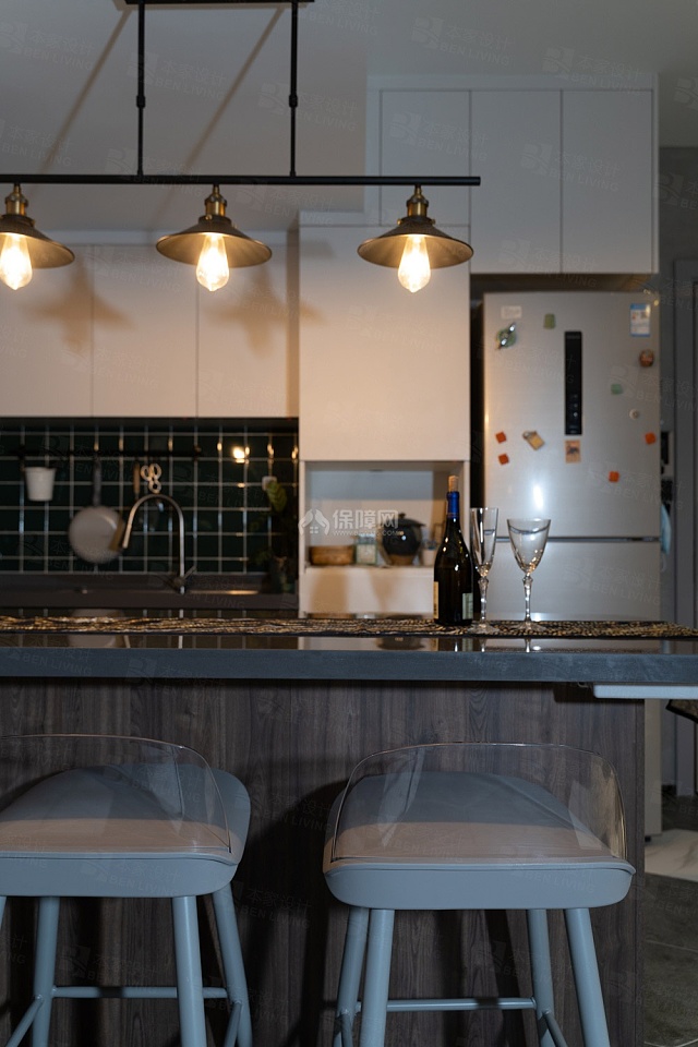 |84㎡工业风家装, 粗犷的设计打造不一样的质感!