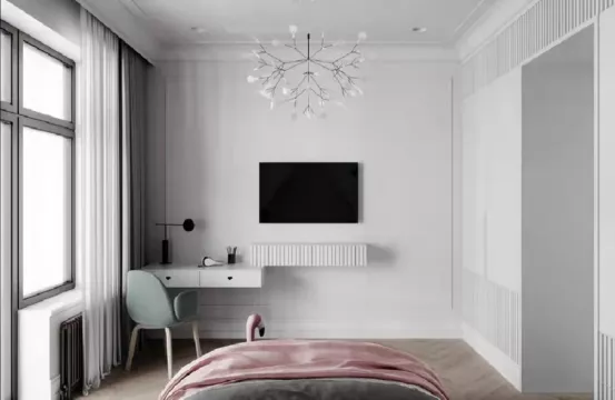 140㎡高级灰，空间化零为整，浪漫与实用并存！