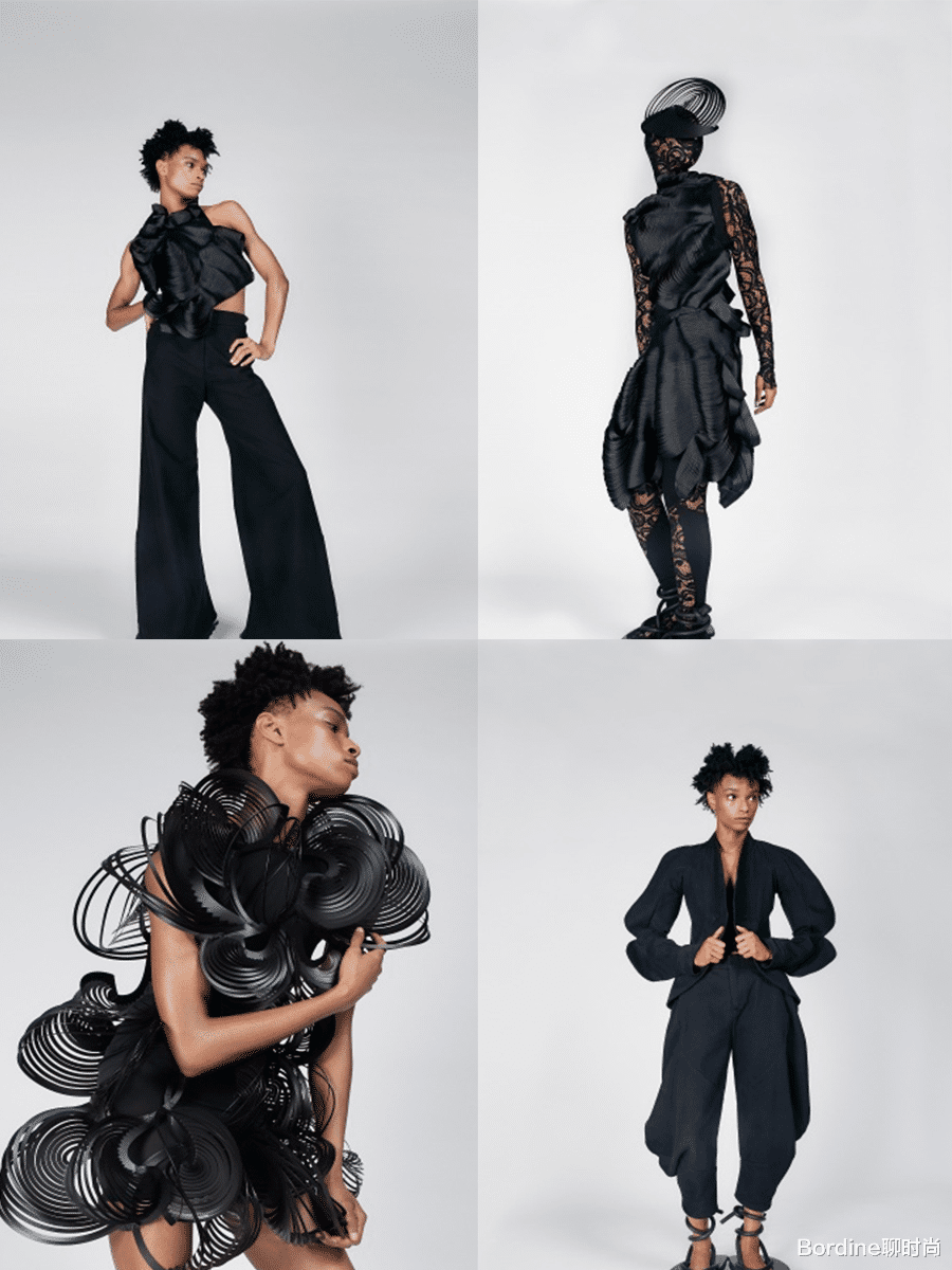 Bordine聊时尚|Threeasfour 2021春夏,设计感的彰显,竟只用黑白之色就可以完成