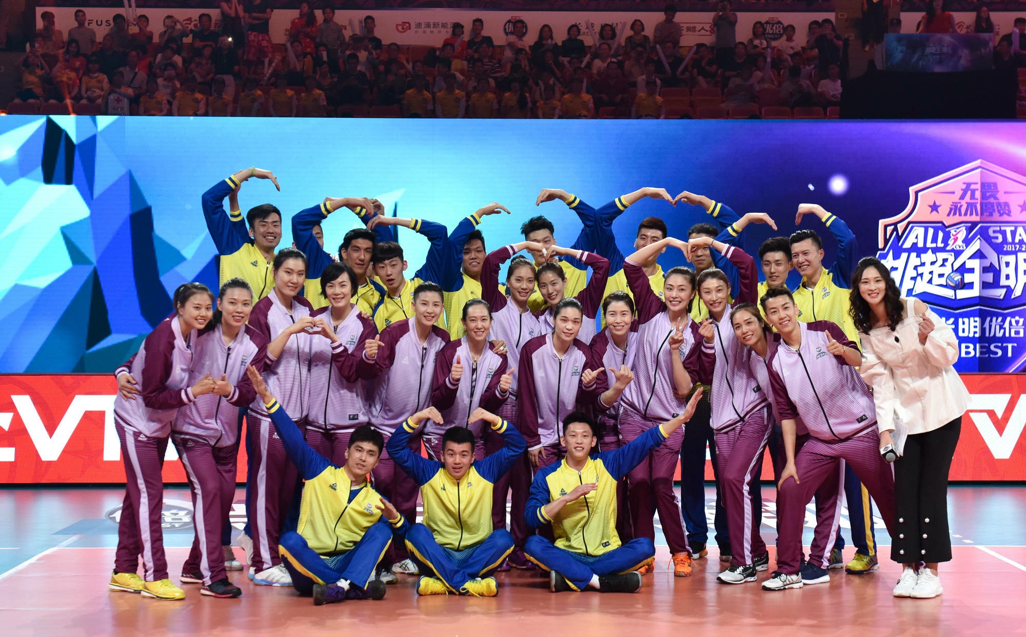 全明星賽|排超全明星賽陣容揭曉，四大外援無(wú)緣，天津多達(dá)九人入選