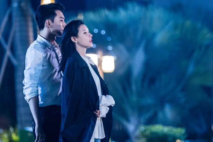 许倾悠|《夜色暗涌时》爱情里的互相尊重 许倾悠莫灵泽落日相拥