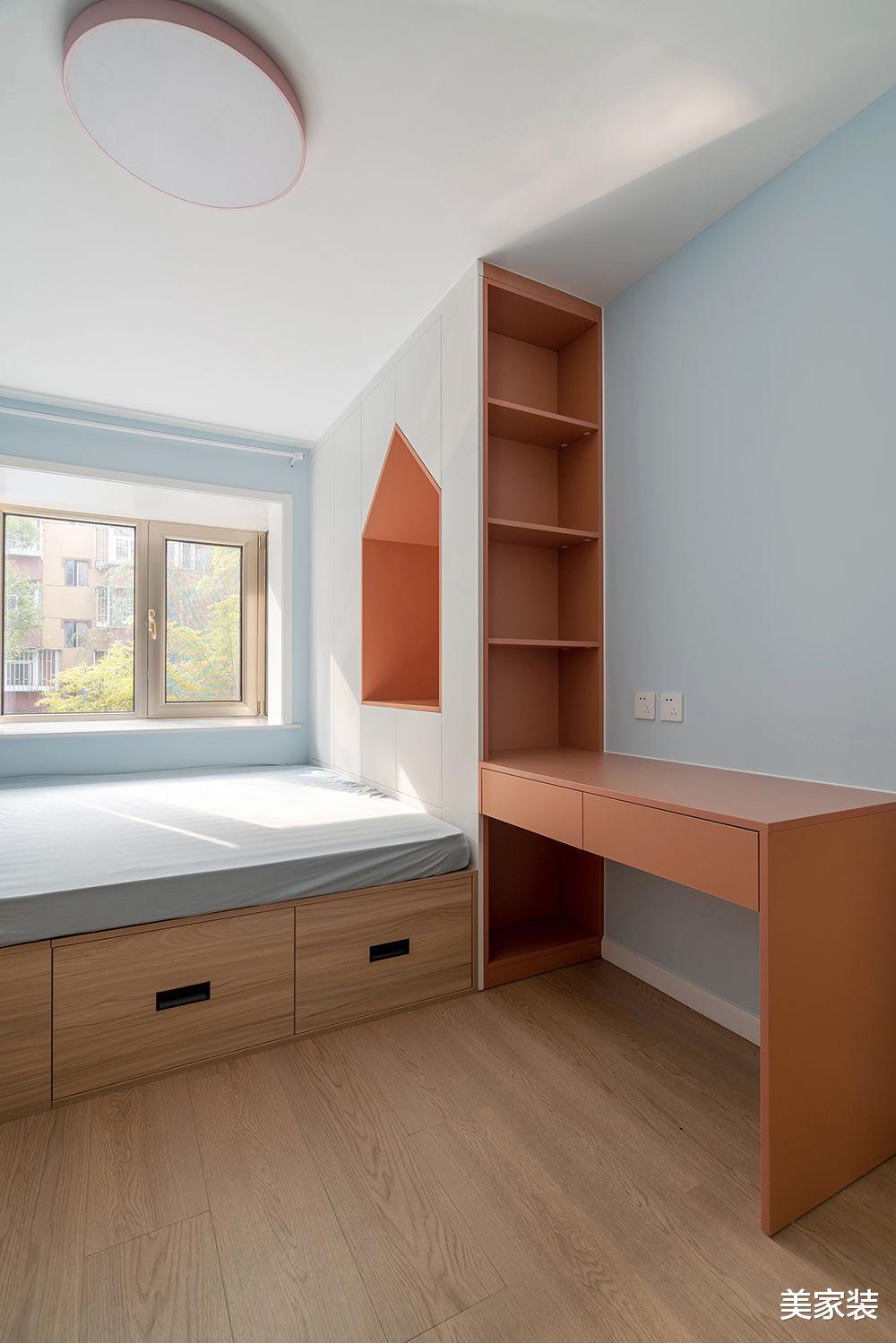 75平米的原木系家居,不仅有舒适的空间,更有超强的储物能力