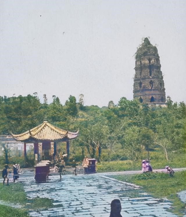 老照片|老照片：外国人镜头下1897年的杭州，蔚为大观的钱塘古城