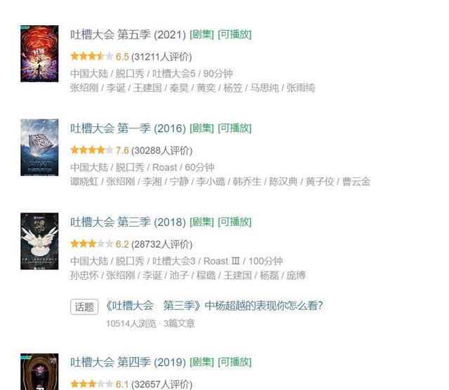 窦文涛|播出5年，三次拿9.1分，这才叫“脱口秀”