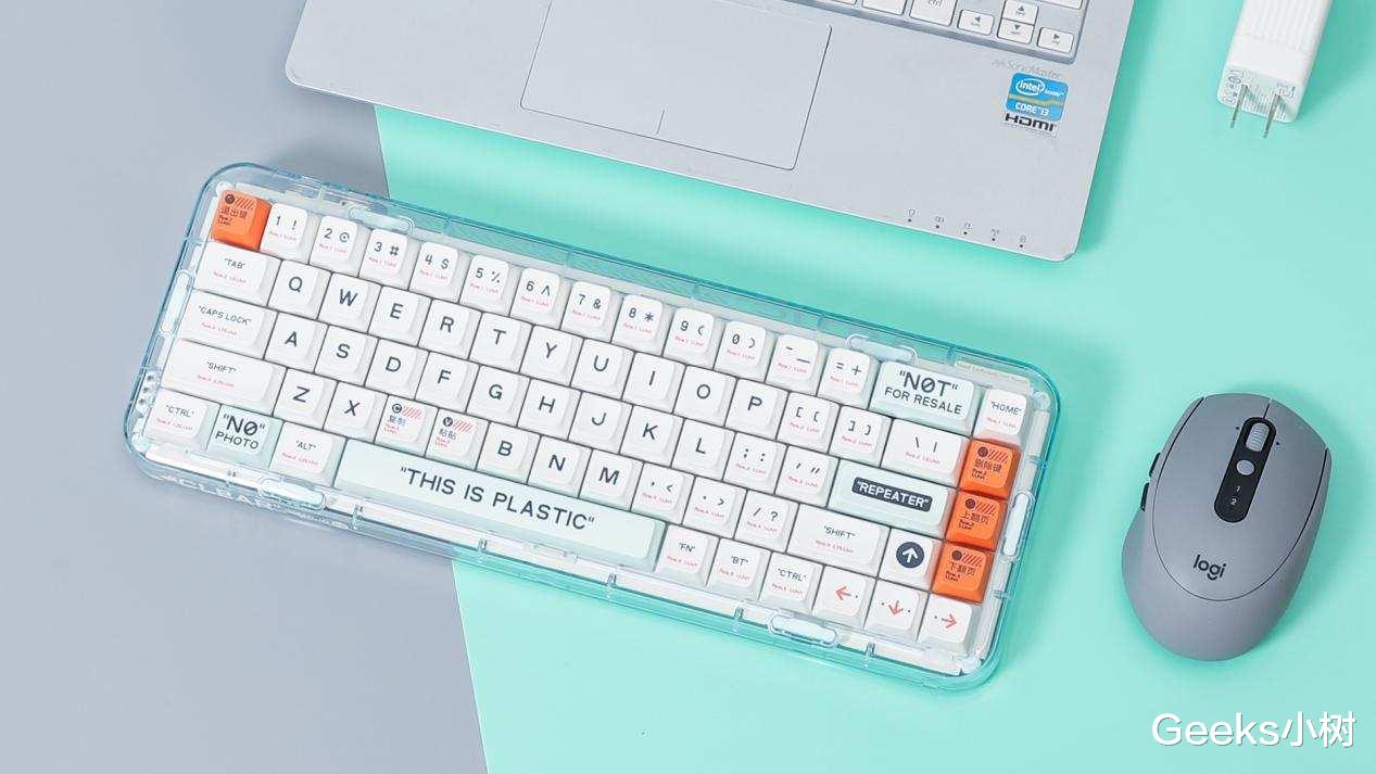 机械键盘|小米有品又现宝贝,MelGeek透明客制化三模机械键盘:可自定义