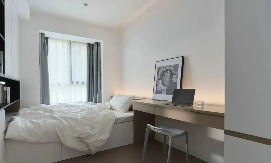 老房翻新 | 129平素色调三居室,整体的搭配,诠释了简约与耐看