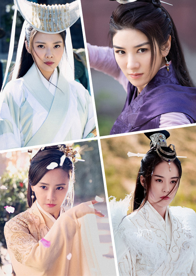 孙俪|新版天龙八部王语嫣让人出戏，木婉清实力劝退，段正淳却最有福气