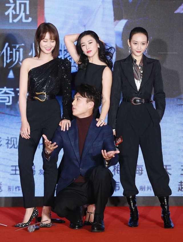发型|王鸥朱珠蓝盈莹同穿黑色气场不同，发型出卖年龄，谁年轻一目了然