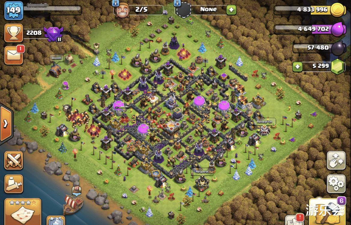 部落冲突|部落冲突:萌新首领不熟机制,秒踢捐兵大佬,原成员被敌对挖墙脚