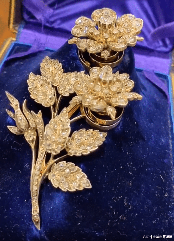 GIC珠宝鉴定师媛媛 100年前的颤动式珠宝,欧洲贵妇靠它争夺C位,璀璨夺目引领新时尚