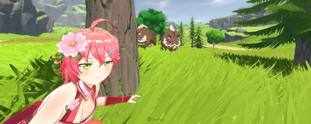 原神|那个乳华的日本虚拟偶像团,竟然对着《原神》抄了个一模一样的游戏?