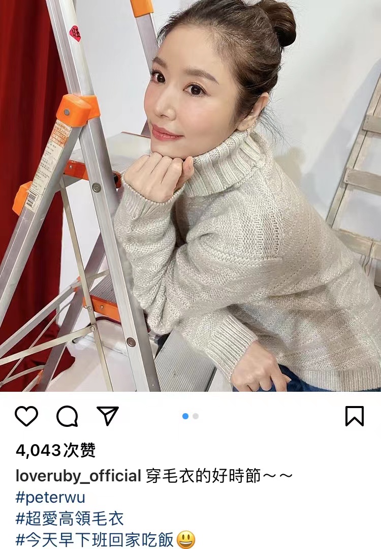 林心如|林心如晒工作美照，下班迫不及待赶回家吃饭，4岁女儿已经会做饭